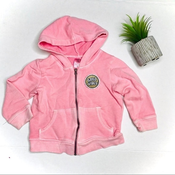 CARTER’S Good Vibes Hoodie - Picture 1 of 6